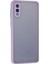 Samsung Galaxy A02 Kılıf Montreal Silikon Kapak - Mor 6