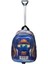 Anaokulu Çocuk Valiz Sırt Çantası Çekçekli 2in1 Erkek Çocuk 95 Model Sert Ön Yüzey 5d Boyutlu Mavi 1