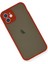 Apple iPhone 12 Mini Kılıf Montreal Silikon Kapak - Kırmızı 6