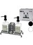 3 Pcs Metal Standlı - Cam Sıvı Sabunluk Seti Süngerlik (4887) 1