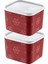 2'li Set No Frost Saklama Kabı Carmen 1250 ml 2