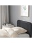 Slattum Tek Kişilik Karyola Vissle Koyu Gri 90 x 200 cm 4