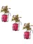 Şık ve Pratik 3'lü Metal Yuvarlak Balkon Askılı Saksılık - Bahçenizde Estetiği Yakalayın! 3