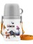 Thermo Isoleerfles Met Beker In Draagriem - 380 ml - Dino Marka Zwıllıng 1