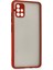 Samsung Galaxy A51 Kılıf Montreal Silikon Kapak - Kırmızı 4