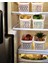 Buzdolabı Sepeti Dolap Içi Düzenleyici Sepet Organizer Beyaz 4 Adet 30X16X17 1