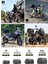 33-45L, 40-60L, 60-80L Genişletilebilir Su Geçirmez Motosiklet Kuyruk Çantası 3