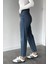 Kadın Yüksek Bel Mom Jean Kot Pantolon P-00018898 2