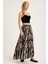 Sürme Fırça Desenli Etek 3