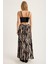 Sürme Fırça Desenli Etek 5