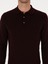 Erkek Bordo Slim Fit Yün Karışımlı Polo Yaka Basic Triko Kazak 50315267-VR014 6