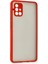Samsung Galaxy A71 Kılıf Montreal Silikon Kapak - Kırmızı 4