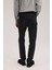 Antrasit Comfort Fit Pamuklu Jean Kot Pantolon 4
