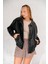 Oversize Siyah Deri Ceket - Trend Alarmı ???? 3
