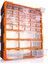 Bag Mono Blok Çekmece Seti 39'lu Büyük Boy Hobby Organizer Seti Vida Dübel Kutusu Takı Kutusu ASR6001 1