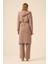 Kadın Kapşon Detaylı Ikili Takım Sütlü Kahve 20740 5