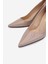 Kadın Hakiki Deri Nude Rugan Topuklu Ayakkabı 492 55668 Bn Ayk SK25-26 Nude Rugan 3