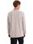 Bisiklet Yaka Düz Koyu Bej Erkek Sweatshırt J5WM-SWT7221 5