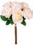Yapay Çiçek Gül 6&apos;lı Demet Krem 37 Cm. 3