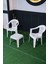 Bahar Iki Kişilik Sandalye Seti 2 Adet Sandalye + 50X50 cm Orta Sehpa 6