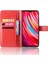 Xiaomi Redmi Note 8 Pro Kılıf Trend S Plus Kapaklı Kılıf - Kırmızı 1