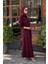 Elbise 2502-5015 Bordo 2