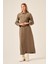 Kadın Tensel Elbise Haki 31213 4