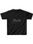 Unisex Çocuk Baskılı T-Shirt - Siyah 1