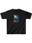 Unisex Çocuk Baskılı T-Shirt - Siyah 1