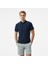 Erkek Lacivert Classic Fit Desenli Polo 1