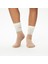 Unıted4 Unisex Kahverengi/beyaz Çorap 3