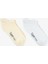 Unıted4 Middle Çocuk Krem/beyaz 2'li Çorap 1