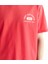 Erkek Kırmızı Relaxed Fit Bisiklet Yaka Logolu T-Shirt 5