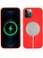 iPhone 13 Pro Kılıf Mrsa Silksafe Wireless Kapak-Kırmızı 1