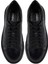 Erkek Siyah Bağcıklı Kalın Tabanlı Deri Sneaker 25WFD7601FT 7
