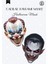 Halloween Maske Seti 2'li - No:2 20 x 28 cm ve 20 x 26 cm 1