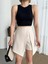 Iki Düğmeli Şort Etek S24046 3