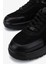 Erkek Hakiki Deri Siyah Sneakers & Spor Ayakkabı 298 3203-1626 Erk Ayk SK25-26 Syh Dnt/syh 3
