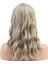 Dalgalı Kısa Perçemli Fiber Sentetik Peruk - Balköpüğü / Platin Röfleli 5