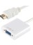 HDMI To VGA Çevirici Dönüştürücü Adaptör Monitör Laptop Projeksiyon Çevirme Uydu Kablosu 4547 2
