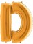 Folyo Balon Harf Altın "d" 1