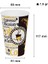 Cup 12 Oz Beyaz Kapaklı Karton Bardak 300 ml - 100'LÜ (Latte Bardağı) 2