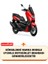 Yamaha Nmax 125 Branda (Arka Çanta Uyumlu) Motosiket Brandası (Siyah Renk) Motor Örtüsü Çadır Su Geçirmez Motosiklet Kılıfı Motor Brandası 2