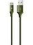 Alumicable Type-C 120CM Şarj Kablosu - Haki Yeşili (2DK18HY) 1