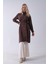 Kahve Önü Aller Detaylı Bağcıklı Modal Tunik 31050762.05 2