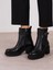Lumi Siyah Hakiki Deri Kadın Bot 5