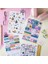 Sticker Book 1183 Adet 18 Yaprak Renkli Etiket Defteri 4