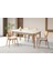 Duru Paris Mdf Lak Panel Açılır Yemek Masa Takımı 90X160 1