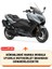Yamaha 2025 Tmax Tech Max Branda Motosiket Brandası (Siyah Renk) Motor Örtüsü Çadır Su Geçirmez Motosiklet Kılıfı Motor Brandası 2