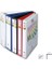 904B Klasör A4 Pvc/plastik Tanıtım/sunum/prezentasyon/arşiv Dosyası 9 Cm. Sırt 4 Halka D Mekanizma Kutu Için 6 Adet, Beyaz 4